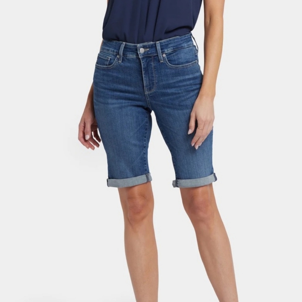 NYDJ Women's Blue Jean Shorts